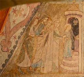 Marienlegenden, Tempelgang Mariens